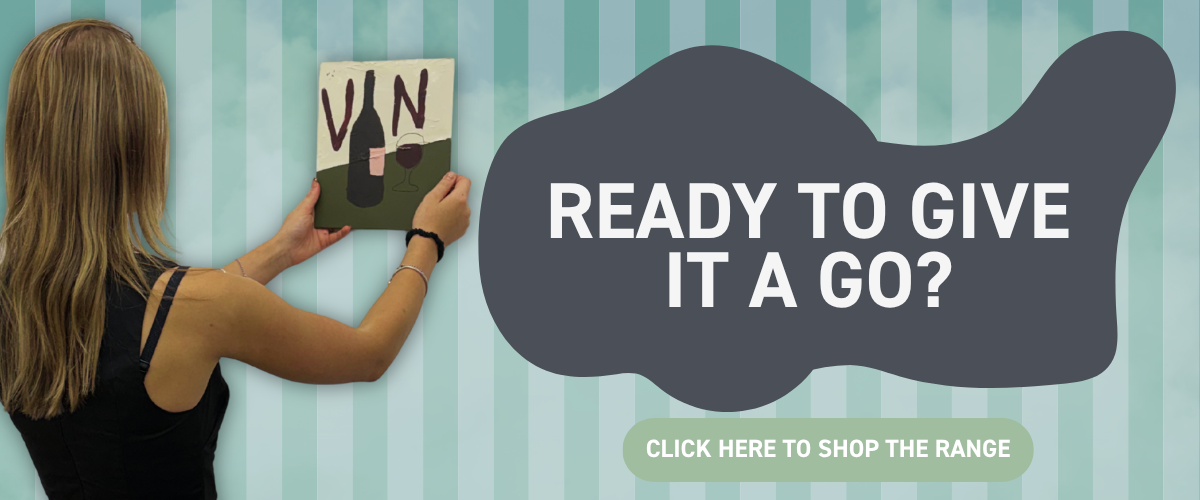 Shop beginner art supplies including acrylic paint sets, brushes, canvas and painting tools at Art Shed