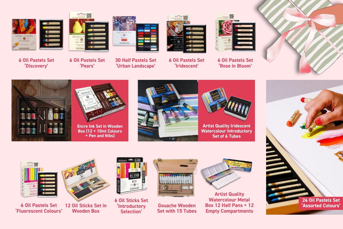 Give the gift of colour – Art Shed pastel sets and creative tools for every artist this Christmas