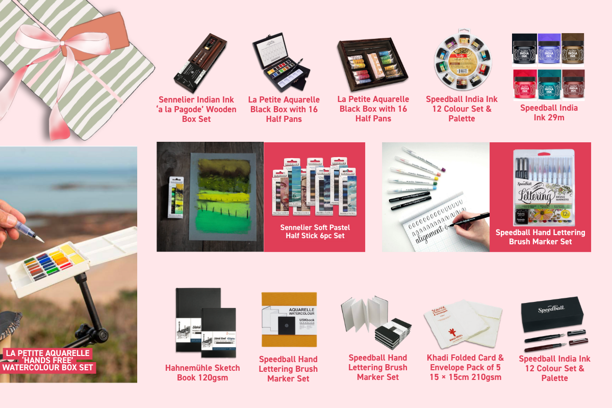 Creative kits that spark joy – Find the perfect gift for every medium at Art Shed’s Christmas sho