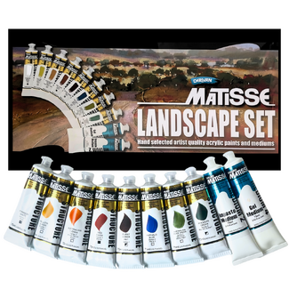 Matisse Structure Acrylic Landscape Colours Set 10 x 75ml