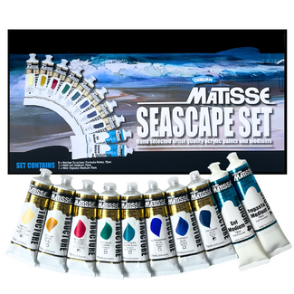 Matisse Structure Acrylic Seascape Colours Set 10 x 75ml