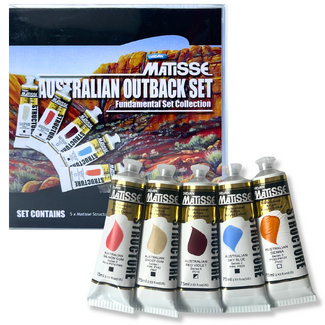 Matisse Structure Australian Outback Fundamental Set 5 x 75ml