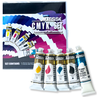 Matisse Structure CMYK Fundamental Set 5 x 75ml