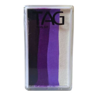 TAG Body Art & Face Paint 1 Stroke Split Cake 30g - Black Iris