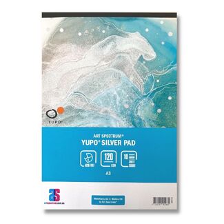 *Art Spectrum Yupo Silver Pad A3 120gsm 10 Sheets