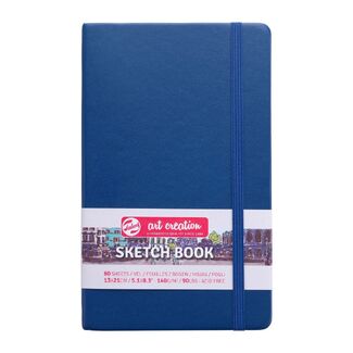 *Talens Art Creation Navy Blue Sketchbook 13 x 21 cm 140gsm 80 Sheets