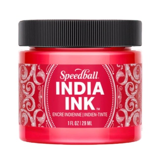 Speedball India Ink 29ml - Ruby