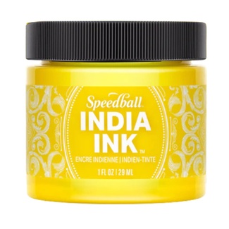 Speedball India Ink 29ml - Canary