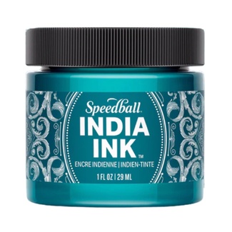 Speedball India Ink 29ml - Teal Agate