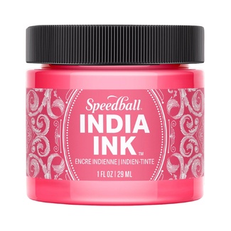 Speedball India Ink 29ml - Pink Tourmaline