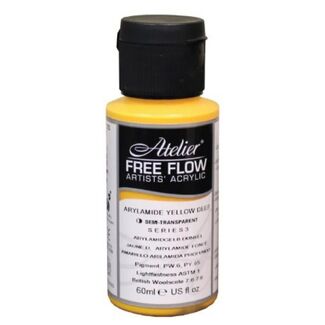 Atelier Free Flow 60ml S3 - Arylamide Yellow Deep