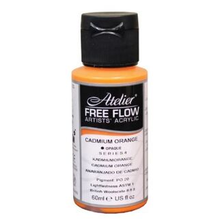 Atelier Free Flow 60ml S4 - Cadmium Orange