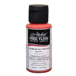 Atelier Free Flow 60ml S4 - Cadmium Red Medium