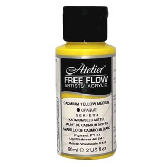 Atelier Free Flow 60ml S4 - Cadmium Yellow Medium