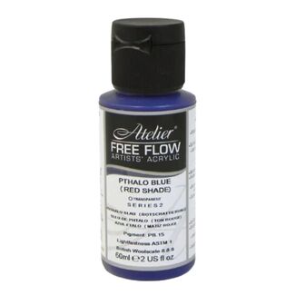 Atelier Free Flow 60ml S2 - Phthalo Blue (Red Shade)