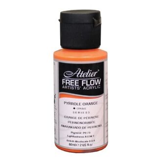 Atelier Free Flow 60ml S3 - Pyrrole Orange