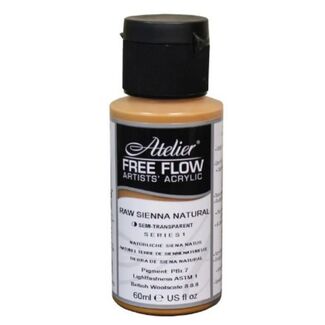 Atelier Free Flow 60ml S1 - Raw Sienna Natural