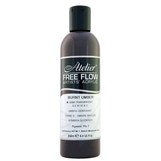 Atelier Free Flow 250ml S1 - Burnt Umber
