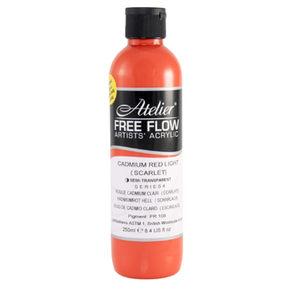 Atelier Free Flow 250ml S4 - Cadmium Red Light