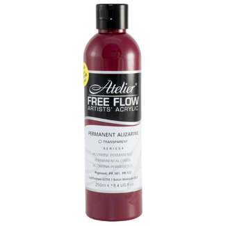 Atelier Free Flow 250ml S4 - Permanent Alizarine