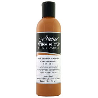 Atelier Free Flow 250ml S1 - Raw Sienna Natural