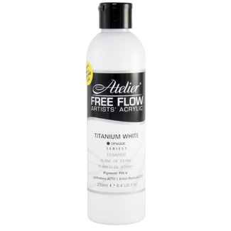 Atelier Free Flow 250ml S1 - Titanium White