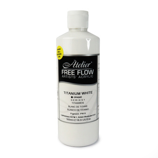 Atelier Free Flow 500ml S1 - Titanium White