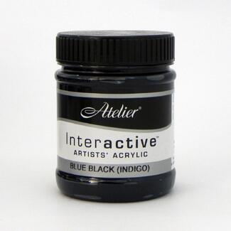 Atelier Interactive Acrylic Paint 250ml S1 - Blue Black (Indigo)