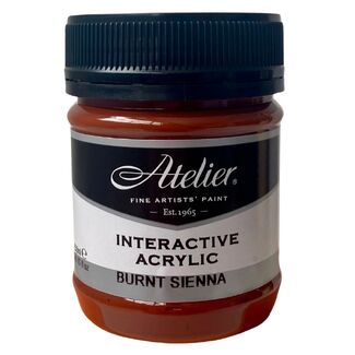 Atelier Interactive Acrylic Paint 250ml S1 - Burnt Sienna