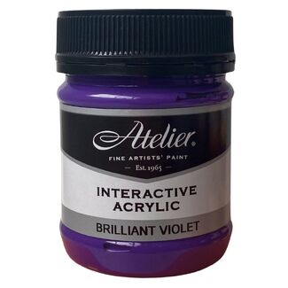 Atelier Interactive Acrylic Paint 250ml S2 - Brilliant Violet