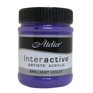 Atelier Interactive Acrylic Paint 250ml S2 - Brilliant Violet