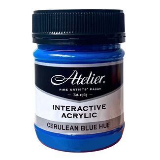 Atelier Interactive Acrylic Paint 250ml S2 - Cerulean Blue Hue