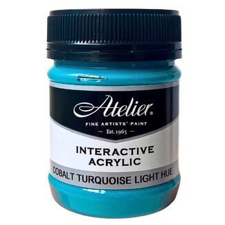 Atelier Interactive Acrylic Paint 250ml S2 - Cobalt Turquoise Light Hue