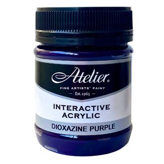 Atelier Interactive Acrylic Paint 250ml S3 - Dioxazine Purple