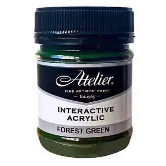 Atelier Interactive Acrylic Paint 250ml S2 - Forest Green