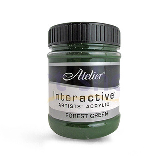 Atelier Interactive Acrylic Paint 250ml S2 - Forest Green