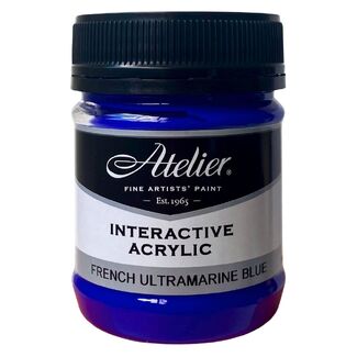 Atelier Interactive Acrylic Paint 250ml S2 - French Ultramarine Blue