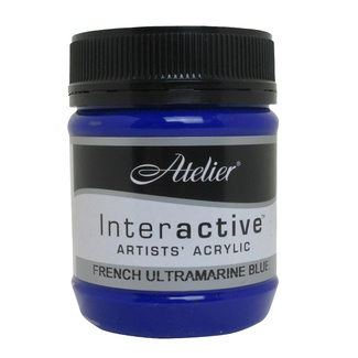 Atelier Interactive Acrylic Paint 250ml S2 - French Ultramarine Blue