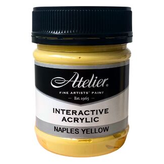 Atelier Interactive Acrylic Paint 250ml S1 - Naples Yellow