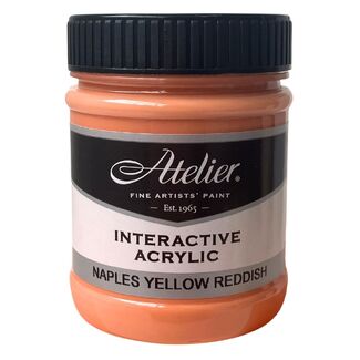 Atelier Interactive Acrylic Paint 250ml S2 - Naples Yellow Reddish