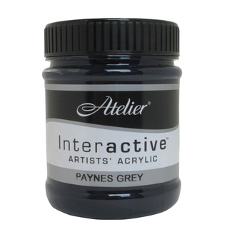Atelier Interactive Acrylic Paint 250ml S2 - Paynes Grey