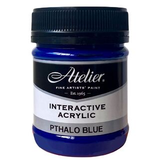 Atelier Interactive Acrylic Paint 250ml S1 - Phthalo Blue