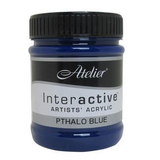 Atelier Interactive Acrylic Paint 250ml S1 - Phthalo Blue