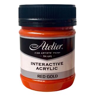 Atelier Interactive Acrylic Paint 250ml S3 - Red Gold