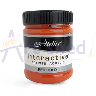 Atelier Interactive Acrylic Paint 250ml S3 - Red Gold