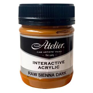 Atelier Interactive Acrylic Paint 250ml S1 - Raw Sienna Dark