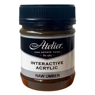 Atelier Interactive Acrylic Paint 250ml S1 - Raw Umber