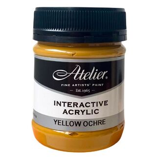 Atelier Interactive Acrylic Paint 250ml S1 - Yellow Ochre