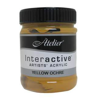Atelier Interactive Acrylic Paint 250ml S1 - Yellow Ochre