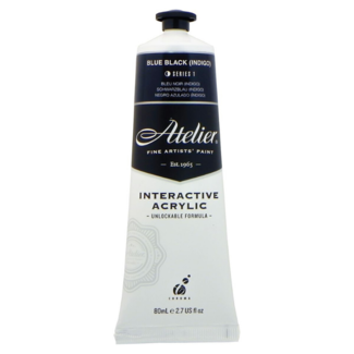 Atelier Interactive Acrylic Paint 80ml S1 - Blue Black (Indigo)